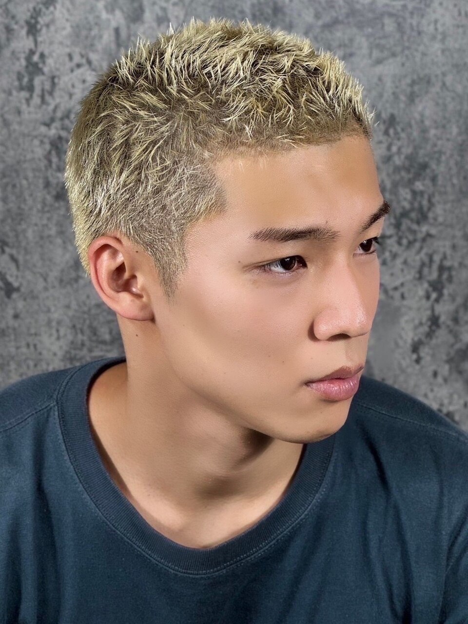 2026年夏】メンズ｜ボウズ 顔型:丸型の髪型・ヘアアレンジ｜人気順