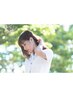 ポイントストレート＋透明感フルカラー＋ディープトリートメント　￥17930～
