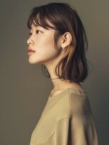 アルトリスト(Altruist Aging×HAIR&SPA)&nbsp;★ダークアッシュ大人ガーリーボブ着物ミディアムレイヤーカット