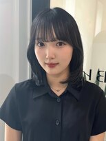 ビビバイベル(BiVi by BHEL)&nbsp;三重桑名韓国レイヤーカット顔周りレイヤーボブベージュカラー