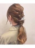 簡単ゆるふわアレンジ♪