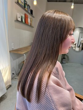 キチ(kici) ブリーチなしダブルカラー/オリーブベージュ