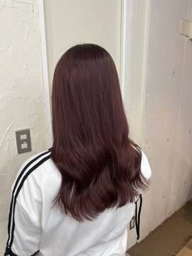 アジールヘア 北千住駅西口店(agir hair) ピンクカラーTokyo salon kitasenjyu