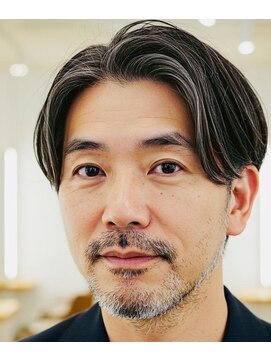 クート オム 南浦和(ku-to homme) 南浦和/メンズカット/メンズショート/白髪ぼかし/ハイライト