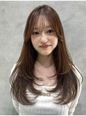 新潟／万代／ミニウルフ／レイヤー／小顔／髪質改善