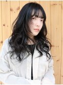 【buZon ブゾン】顔まわりレイヤー×ルーズウェーブ