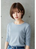 #磐田　大人小顔ショートボブ！