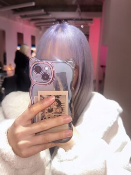 ダズリングディア(Dazzling Deer) パープル／ミディアム／大人ボブ