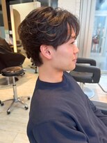 アイコニック 日進梅森台店(ICONIQ)&nbsp;メンズ/メンズカット/フェザーパーマ/ニュアンスパーマ