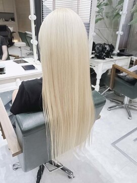 デイズ(days) 【人気ダブルカラー】ハイトーンロング×ホワイトブロンドカラー