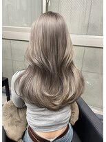 シエンゴールド(CIEN gold)&nbsp;グレージュ/ブリーチ/浜松グレージュ#浜松駅#カラー#ブリーチ