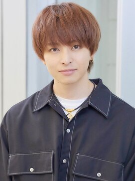 アンフィニー 銀座(ANFINI) メンズカラー白髪染めおでこ悩み長めマッシュサラサラまとまる