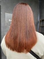 ナナ バイ ピケ(nana by pique) 透明感UP !柔らかい赤みブラウンのストレートヘア