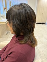 アッシュ 仙川店(Ash) 30代40代50代大人女性に人気の艶ミディアムレイヤーマニキュア