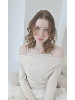 ヘア&エステ ヒロイン 西武池袋店&nbsp;池袋大人ビューティーエレガント巻きスタイルヘア。