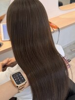 ニュイ 木更津(nuit) 着物ヘア/大人ガーリー/ダークアッシュ/似合わせカット/木更津