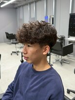 リッチブランドアンドコー(Rich Brand&Co)&nbsp;スパイキーショート　フェード　スペインカール　ルーズパーマ