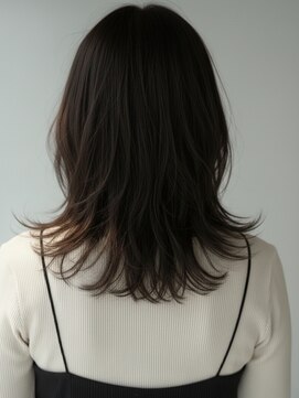 フレイムス ヘアアンドリラックス 赤羽店(Frames hair&relax) 大人可愛いウルフミディ20代30代40代◎前髪あり小顔カット赤羽