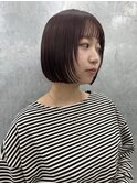 【Kansaku】あごラインボブ×顔まわりレイヤー
