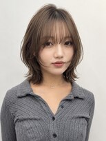 サンド クリア 横浜本店(sand clear)&nbsp;韓国風レイヤーボブ巻ける縮毛矯正