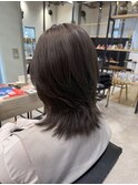 レイヤースタイル /透明感グレージュ