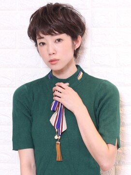 美容室イサ テラスウォーク一宮店(ISA) ISA一宮★大人可愛いハンサムショート