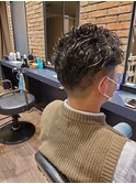 【刈り上げネープレス×ワイルドツーブロック】
