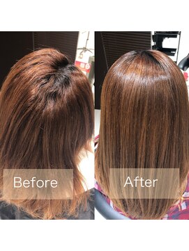 アヴァンスクロス あべのルシアス店(AVANCE.CROSS) 癖もしっかりおさまるストレート