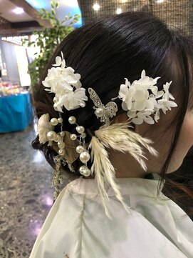 ヘアーブティック アート21ハーツ店 成人式スタイル