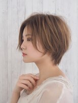 リアイス(Re:ICE) ミニウルフ/くすみブルー/流れるレイヤー/インナーハイライト