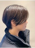 《ハンサム女子》マッシュショートスタイル9トーンラベンダー
