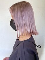 アイティーバイアルバム 藤沢店(IT by ALBUM) ラベンダーミディ_くびれヘアビタミンカラー_ba323092