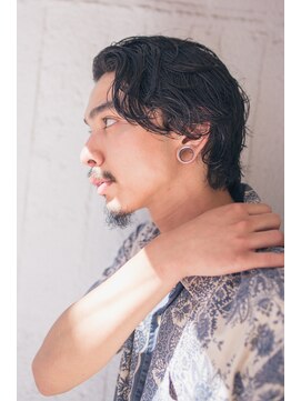 ピズム(PISM) 七三オールバック/ツイストスパイラル/サイドパート