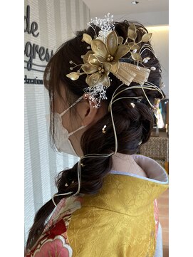 ドゥ プログレス(de Progress) 卒業式ダウンスタイル☆