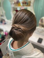 セットサロン マオ(MAO)&nbsp;綺麗目のシニヨン