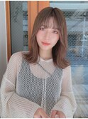 韓国くびれヘア/毛先ワンカール