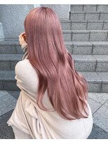 シレナバイアルティナ 辻堂店(sirena by artina)&nbsp;ショコラピンク_暖色系カラー_シースルー前髪_カシスブラウン3