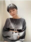 【tila style】黒髪マッシュショート