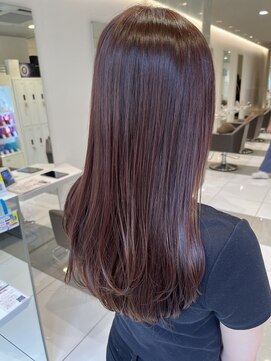 レアリバイケンジ(leali by KENJE) ラベンダー×ロングレイヤー