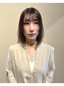 アルジャーノンシロ(ALGERNON shiro) #20代#30代#40代#髪質改善#大人可愛い#ボブ【竹内哲太】