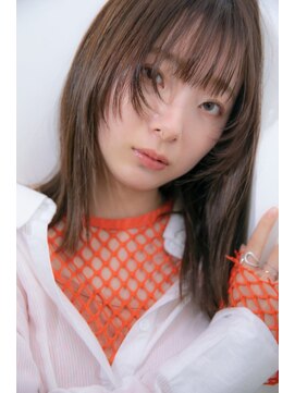 マイ ヘア デザイン 岡崎(MY hair design) ウルフ/マチルダボブ/ピンクベージュ/インナーグレージュ/岡崎