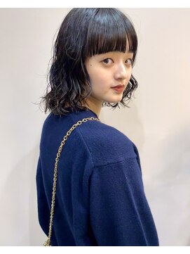 イギー(igggy) ミディアムレイヤー☆スパイラルパーマ