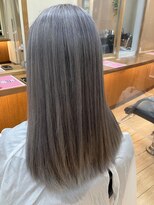 クレス 東武練馬店&nbsp;ブリーチダブルカラー、シルバーカラー