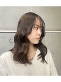 【切りっぱなしボブ/エアリーロング/美髪/ピンクブラウン/渋谷】