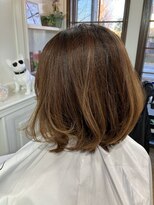 ジールアンドニコ(Zeal & nico.)&nbsp;カット・カラー　　アレンジボブ