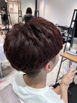 ヘアーサロン フーガ 春日部店(HAIR SALON fuuga)&nbsp;ブリーチなしオレンジカラー
