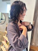 シテン(SITEN)&nbsp;スパイラルパーマ/フェイスレイヤー/ミディアム