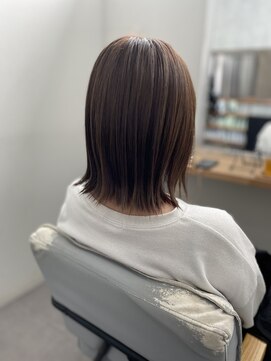 マイン ヘアー クリニック(main hair Clinic) 外はねボブ