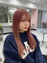 ジーナ 名駅(XENA.) 【ピンク好きな女の子必見】暖色カラー/ピンクカラー