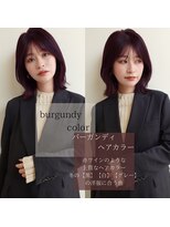 コート 表参道(Cote) カラー　ヘアカラー　暖色　ピンク　ラベンダー　赤　艶